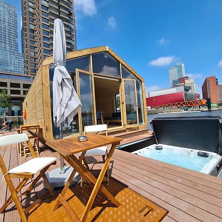 Wikkelboats At Floating Rotterdam Rijnhaven Villa Exterior photo
