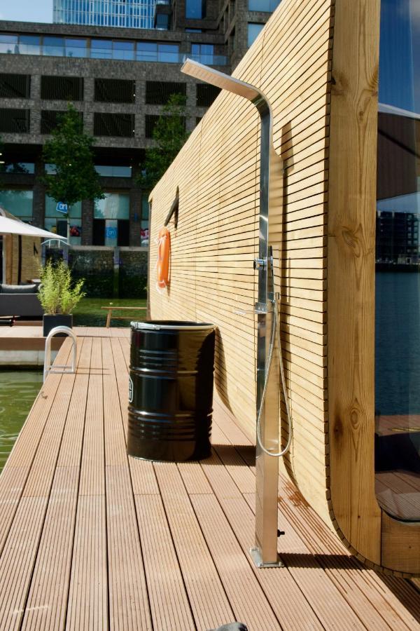 Wikkelboats At Floating Rotterdam Rijnhaven Villa Exterior photo